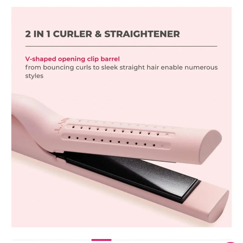 Pink Women’s Hair Styling Wand - TYMO